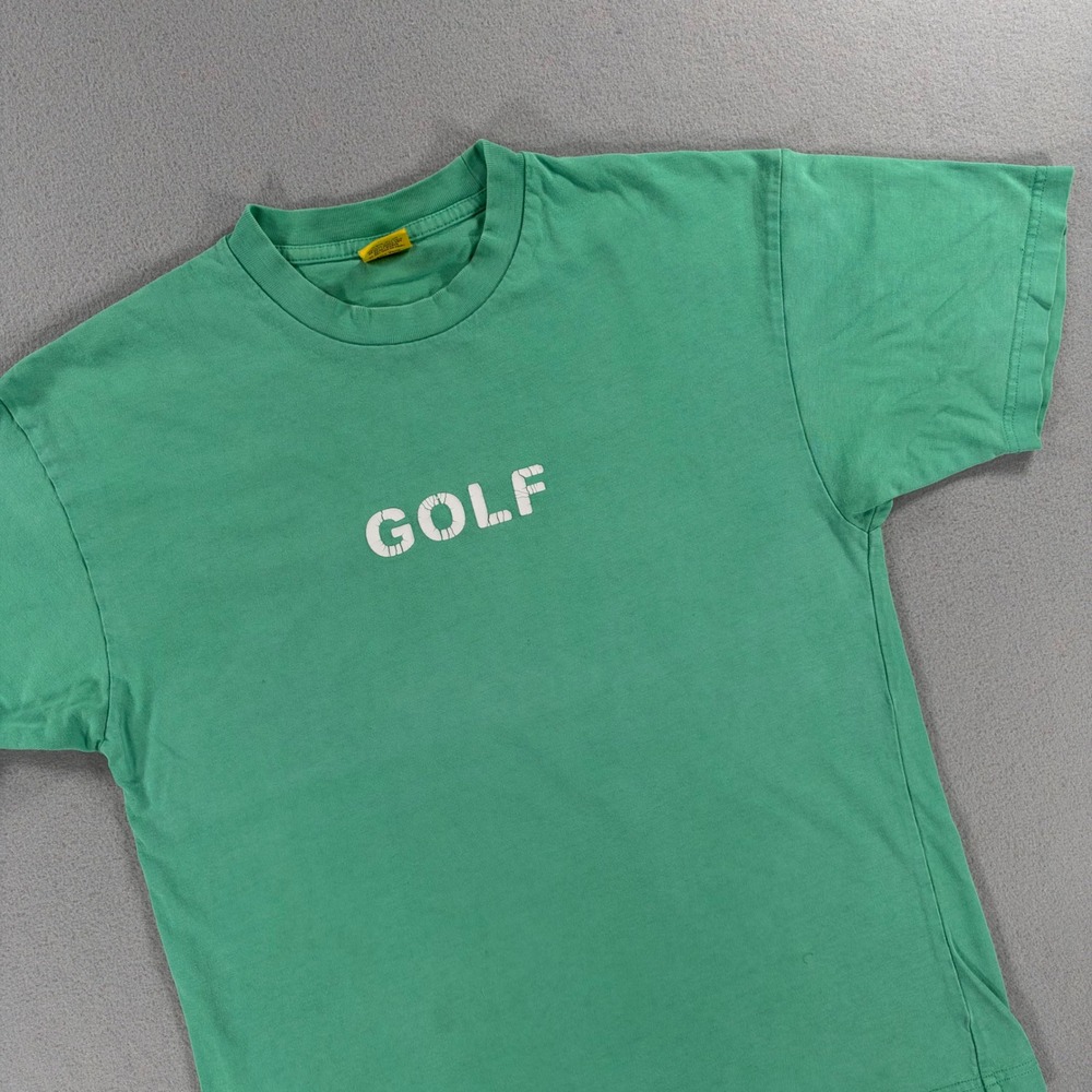 Golf Wang Logo Graphic T-Shirt Tagged Size M Green Short Sleeve Tee